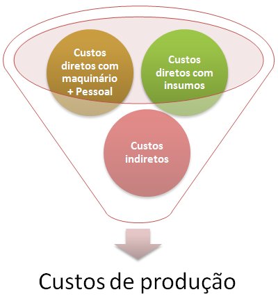 Composição dos custos de produção agrícola